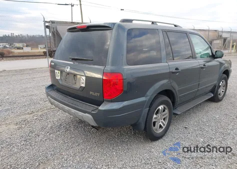 2004 Honda Pilot Ex-L from USA, damaged, VIN 2HKYF18644H514586